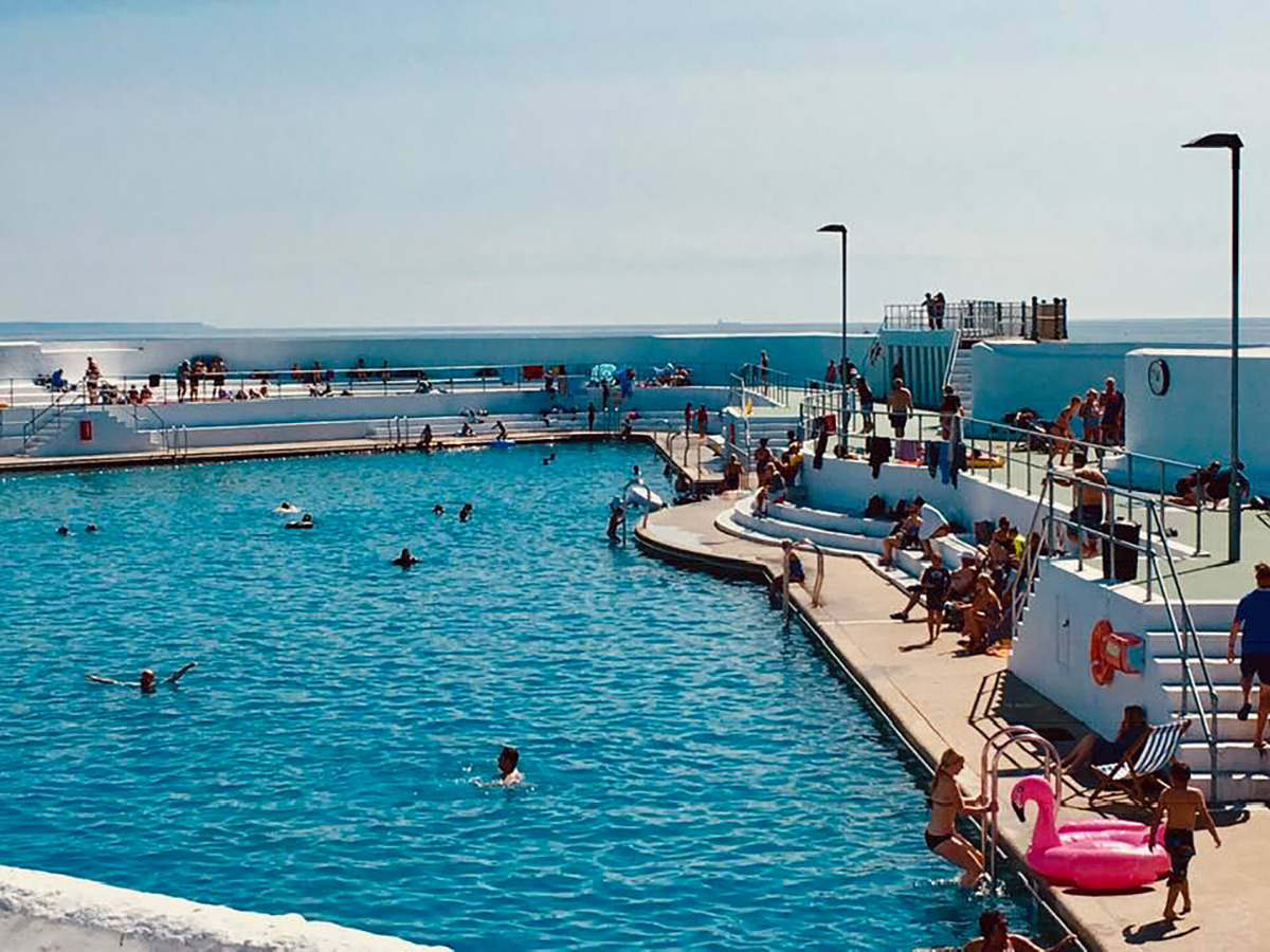Jubilee Pool on a sunny day Jubilee Pool Stories