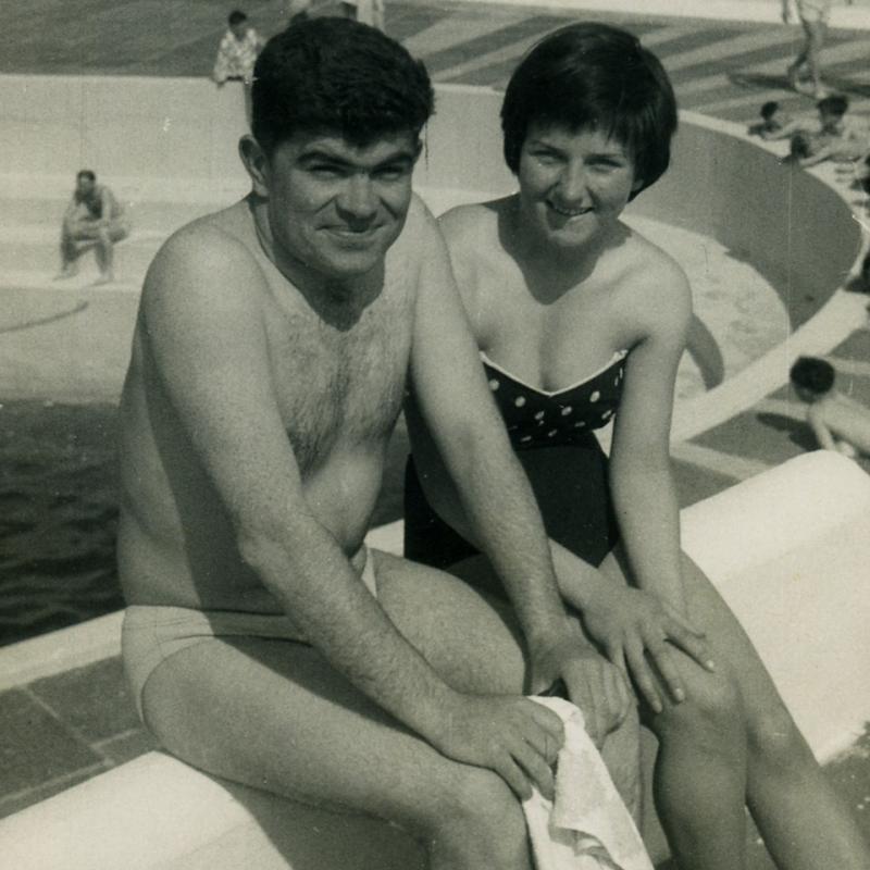 Brian Martin at Jubilee Pool
