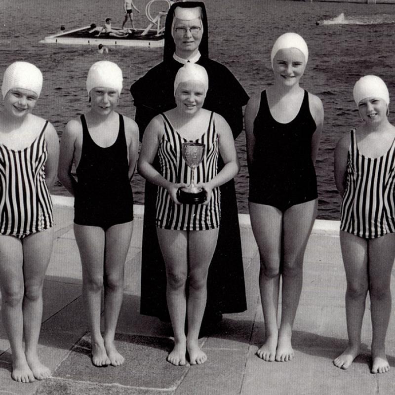 St Gertrude's school swimming competition