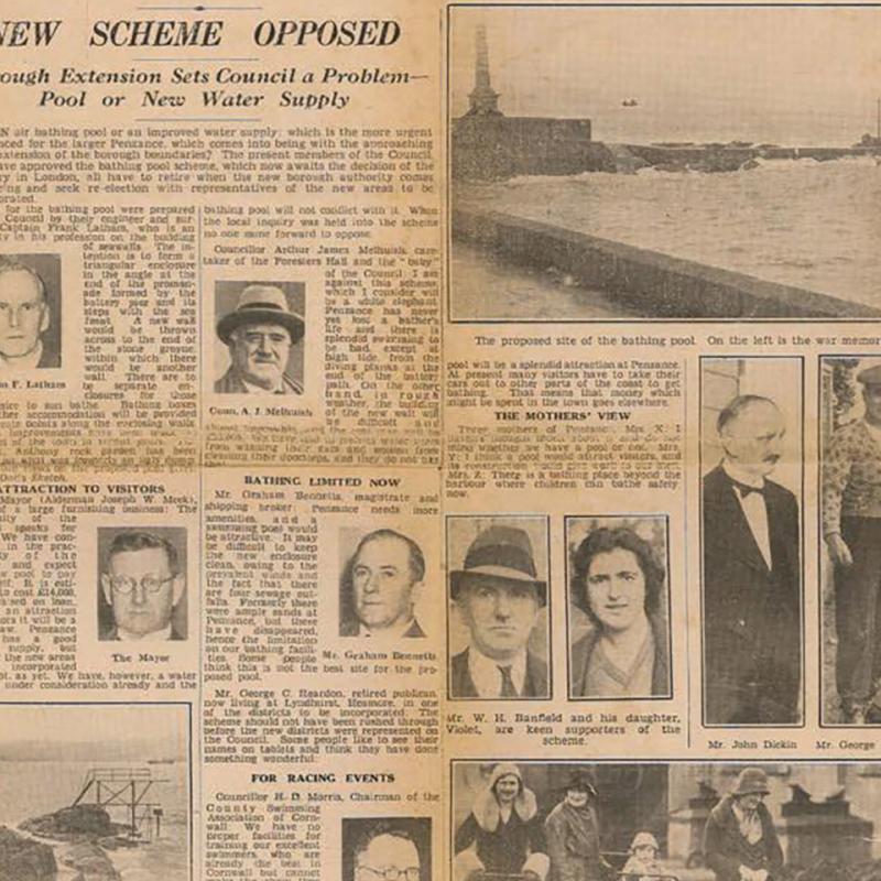 Opposition to the building of Jubilee Pool