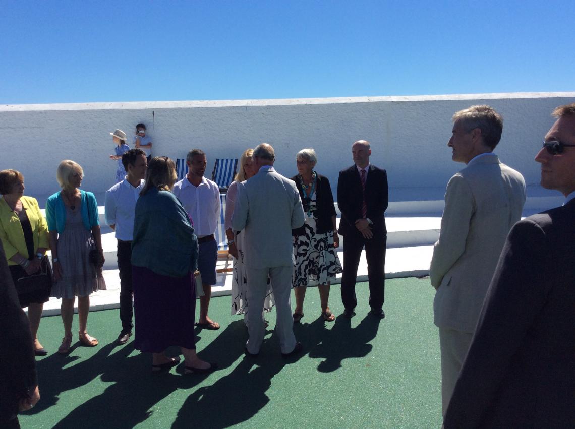 Grand Re-opening' of the pool in July 2016