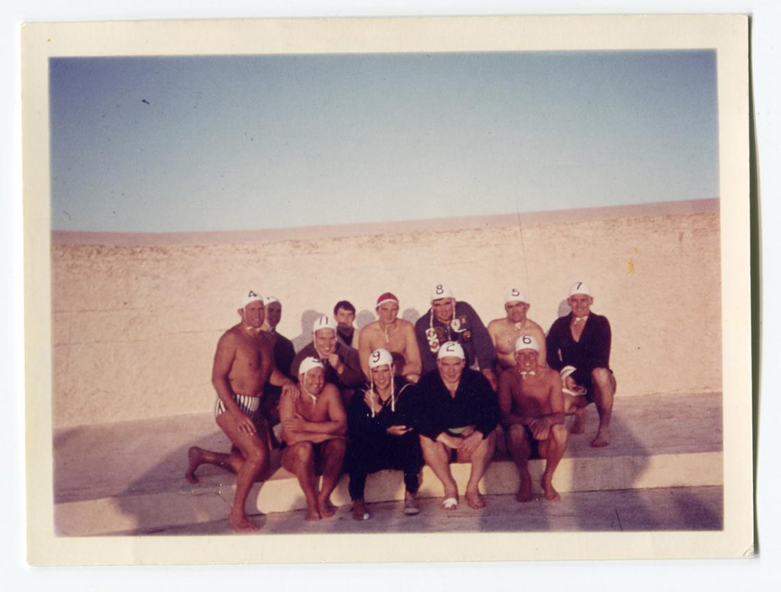 Water polo team at Jubilee Pool