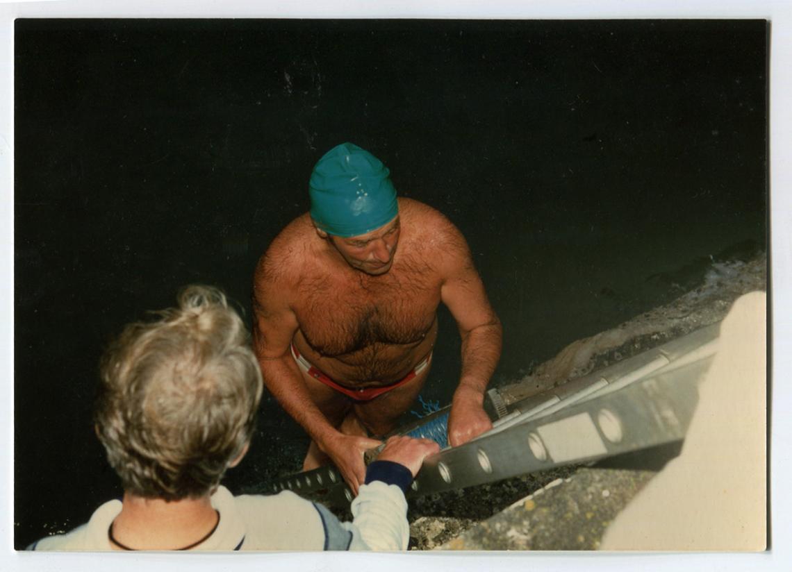 Alvin Williams - long distance swim