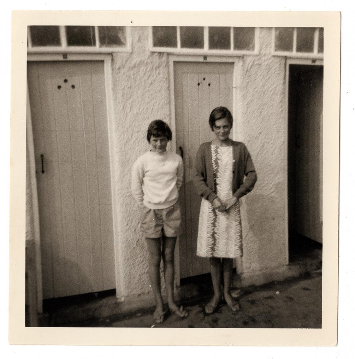 Elizabeth Glover (nee Cooper) and Leonie Crowe