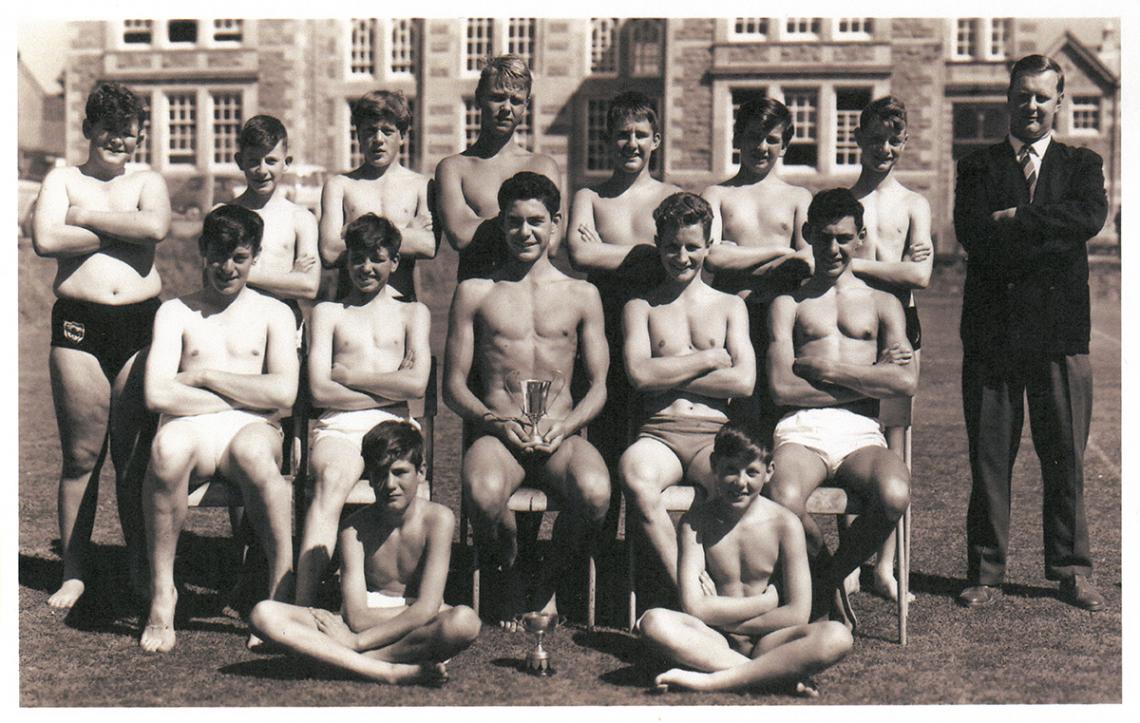 Grammar school swimming team