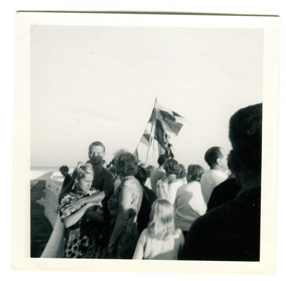 End of the long distance swim