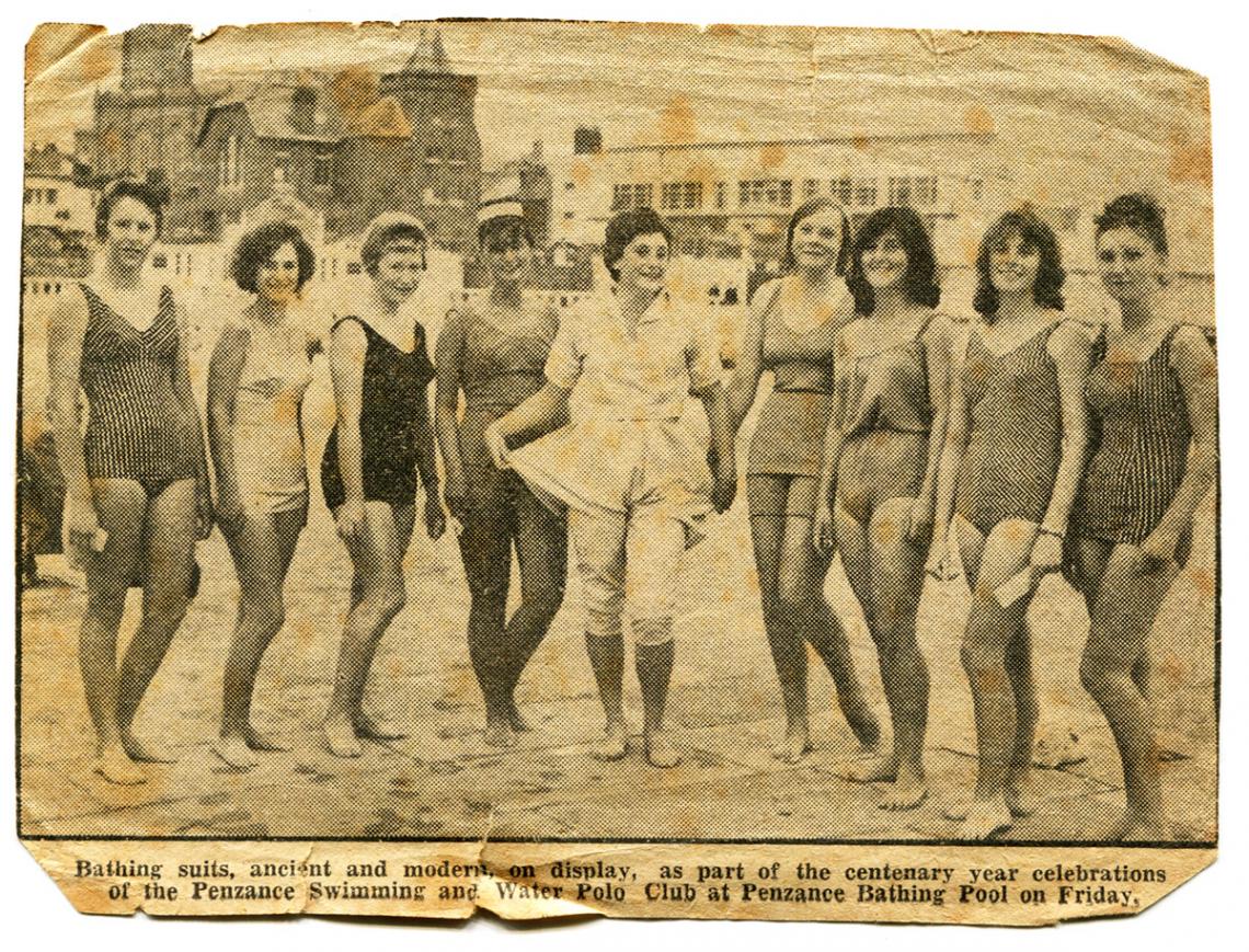 Bathing suits ancient and modern