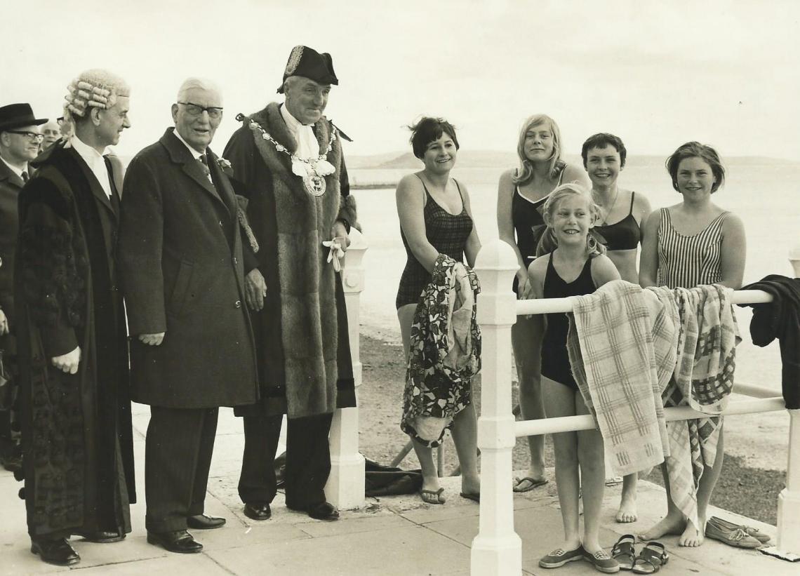 1st april 1967 Torey Canyon disaster with Mayor, Town Clerk