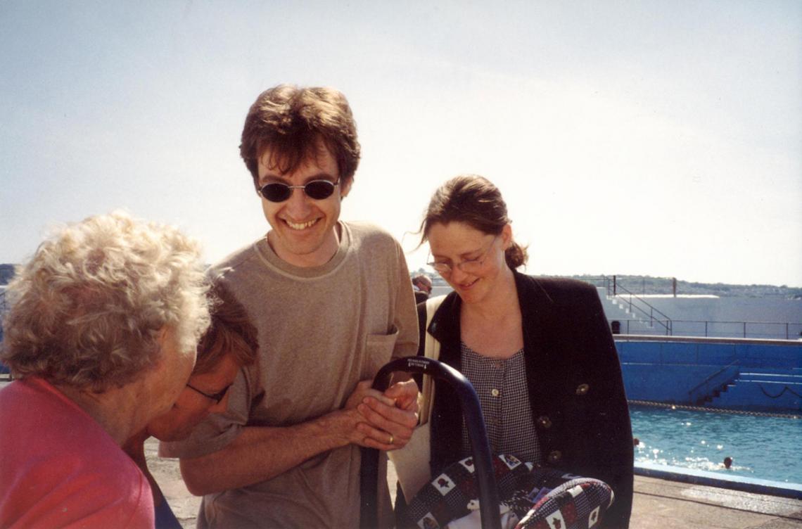 Martin Nixon at Jubilee Pool