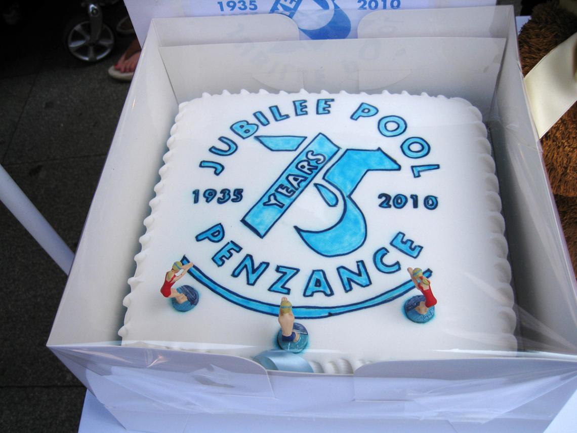 75 years celebration cake