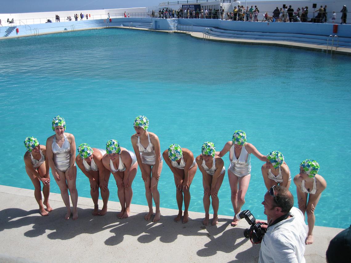 The Jubilees, synchronised swimmers