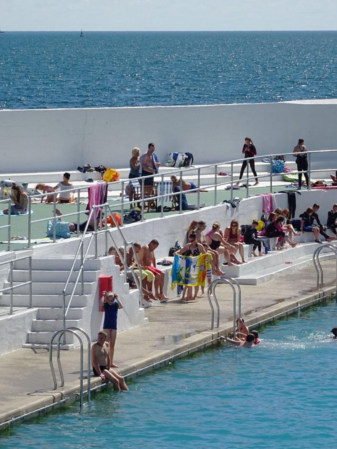 Busy Jubilee Pool