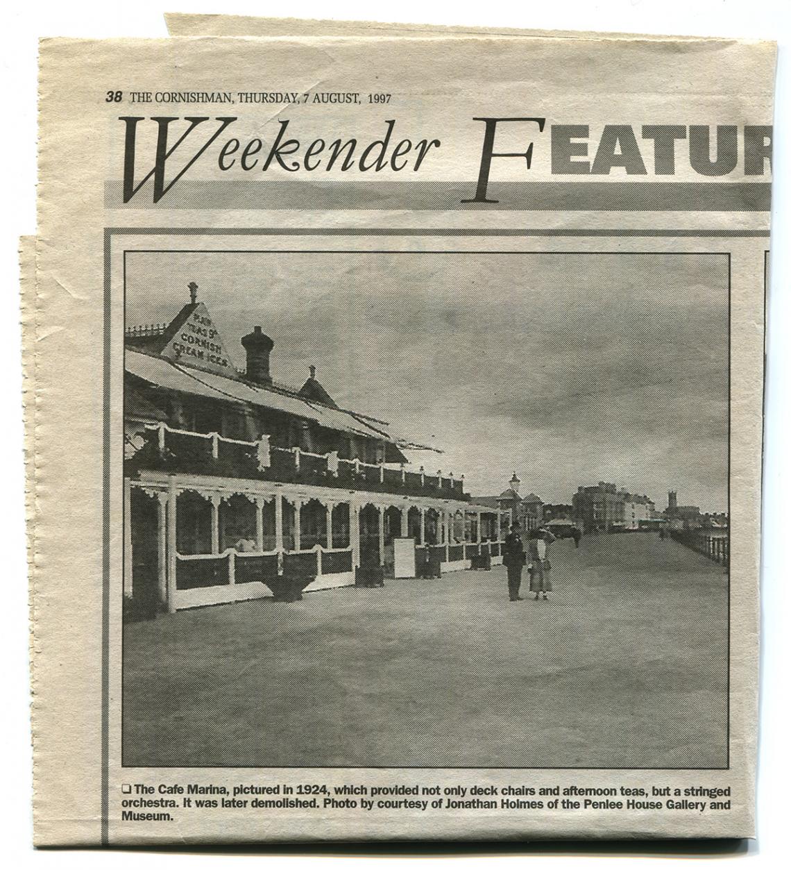 The Café Marina in 1924