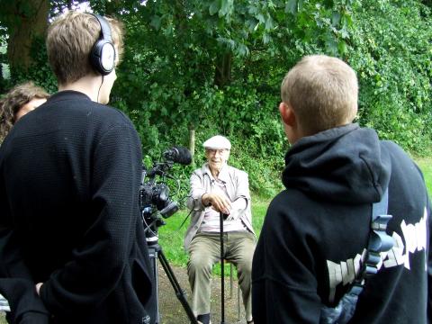 Interviewing with Penwith College students