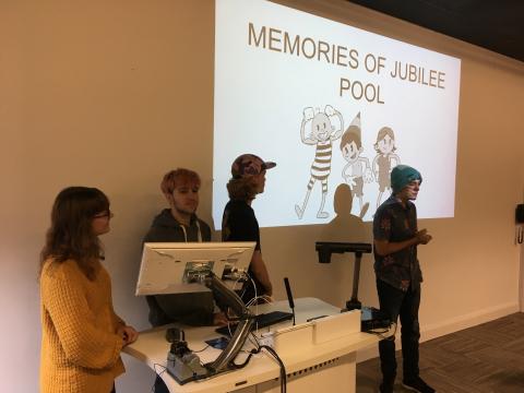 Falmouth University animation pitches