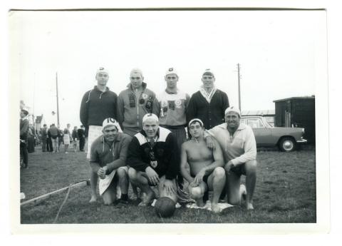 Penzance water polo team on tour in Dorset