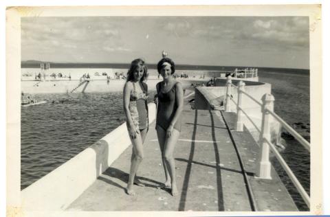 Pat Jilbert, right, with her friend Rose