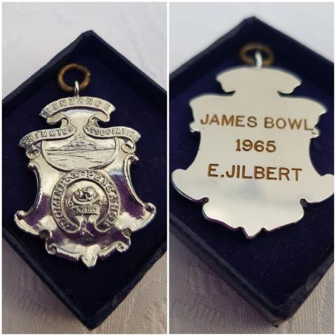 Liz Jilbert James Bowl medal
