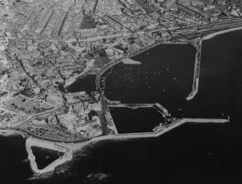 Aerial photo of Penzance