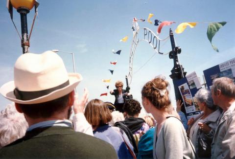 Jan Harvey at the 'Grand Re-opening' of 1994