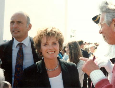 Jan Harvey at 'Grand Re-opening' of 1994