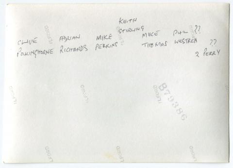 'Beauty parade' and onlookers